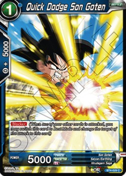 Quick Dodge Son Goten - Colossal Warfare (Common) [029]