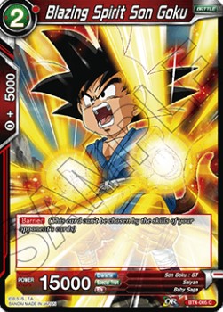 Blazing Spirit Son Goku - Colossal Warfare (Common) [005]
