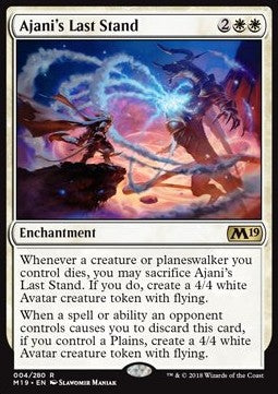 Ajani's Last Stand - Core 2019 (Rare) [M19-4]