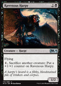 Ravenous Harpy - Core 2019 (Uncommon) [M19-115]