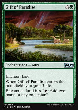 Gift of Paradise - Core 2019 (Uncommon) [M19-184]