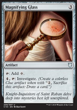 Magnifying Glass - Commander 2018 (Uncommon) [208]