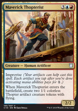 Maverick Thopterist - Commander 2018 (Uncommon) [185]