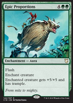 Epic Proportions - Commander 2018 (Rare) [142]