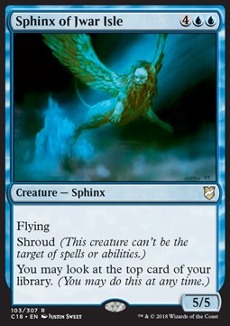 Sphinx of Jwar Isle - Commander 2018 (Rare) [103]