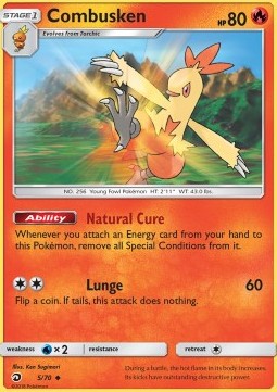 Combusken - Dragon Majesty (Uncommon) [DRM-5]