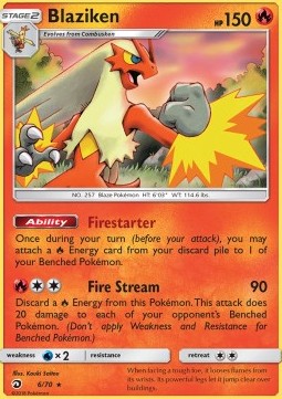 Blaziken - Dragon Majesty (Holo Rare) [DRM-6]