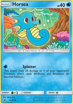 Horsea - Dragon Majesty (Common) [DRM-15]