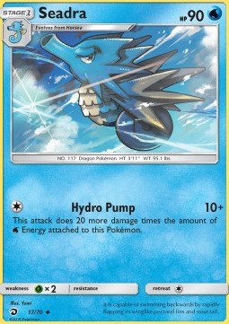 Seadra - Dragon Majesty (Uncommon) [DRM-17]