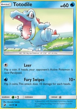 Totodile - Dragon Majesty (Common) [DRM-22]