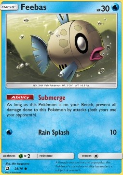 Feebas - Dragon Majesty (Common) [DRM-28]