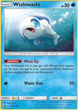 Wishiwashi - Dragon Majesty (Common) [DRM-31]