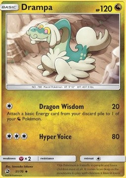 Drampa - Dragon Majesty (Uncommon) [DRM-51]