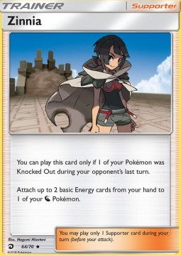 Zinnia - Dragon Majesty (Uncommon) [DRM-64]