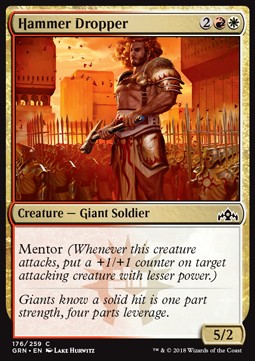 Hammer Dropper - Guilds of Ravnica (Common) [176]