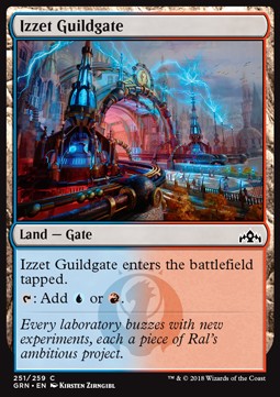 Izzet Guildgate (V.1) - Guilds of Ravnica (Common) [251]