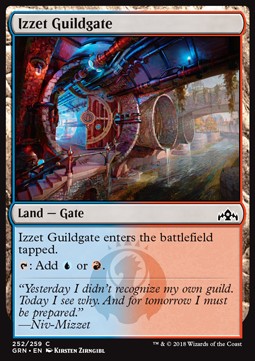 Izzet Guildgate (V.2) - Guilds of Ravnica (Common) [252]