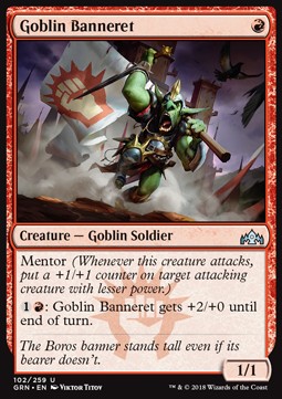 Goblin Banneret - Guilds of Ravnica (Uncommon) [102]