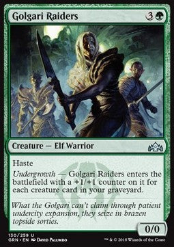 Golgari Raiders - Guilds of Ravnica (Uncommon) [130]
