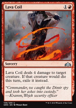 Lava Coil - Guilds of Ravnica (Uncommon) [108]