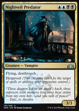 Nightveil Predator - Guilds of Ravnica (Uncommon) [191]