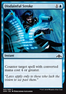 Disdainful Stroke - Guilds of Ravnica (Common) [37]