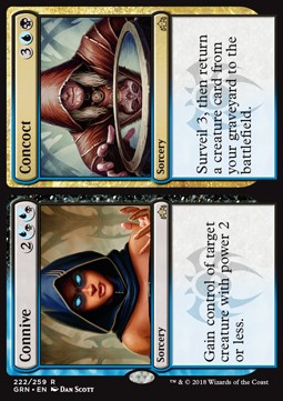 Connive // Concoct - Guilds of Ravnica (Rare) [222]