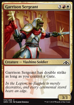 Garrison Sergeant - Guilds of Ravnica (Common) [172]