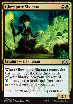 Glowspore Shaman - Guilds of Ravnica (Uncommon) [173]