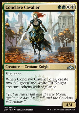Conclave Cavalier - Guilds of Ravnica (Uncommon) [161]