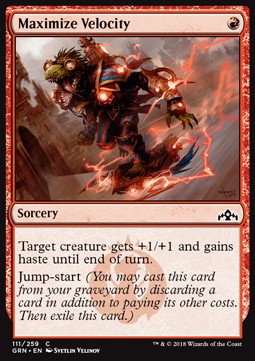 Maximize Velocity - Guilds of Ravnica (Common) [111]