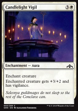 Candlelight Vigil - Guilds of Ravnica (Common) [3]
