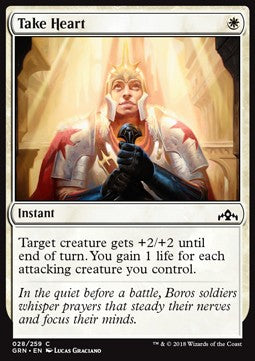 Take Heart - Guilds of Ravnica (Common) [28]