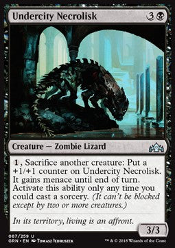 Undercity Necrolisk - Guilds of Ravnica (Uncommon) [87]