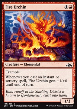 Fire Urchin - Guilds of Ravnica (Common) [101]