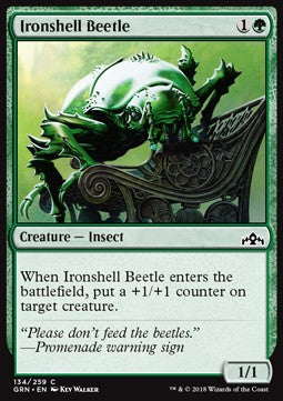 Ironshell Beetle - Guilds of Ravnica (Common) [134]