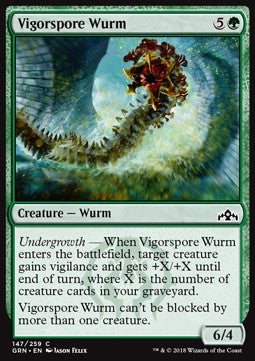 Vigorspore Wurm - Guilds of Ravnica (Common) [147]