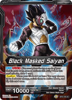 Black Masked Saiyan // Powerthirst Black Masked Saiyan - Miraculous Revival (Uncommon) [105]