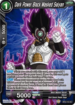 Dark Power Black Masked Saiyan - Miraculous Revival (Uncommon) [112]