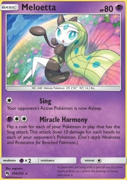 Meloetta - Lost Thunder (Rare) [LOT-104]