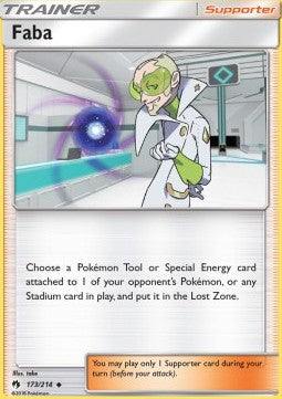 Faba - Lost Thunder (Uncommon) [173]