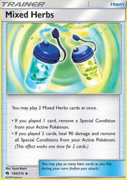 Mixed Herbs - Lost Thunder (Uncommon) [184]