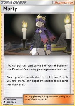 Morty - Lost Thunder (Uncommon) [186]