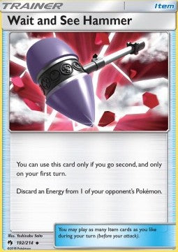 Wait and See Hammer - Lost Thunder (Uncommon) [192]