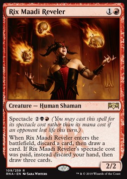 Rix Maadi Reveler - Ravnica Allegiance (Rare) [109]