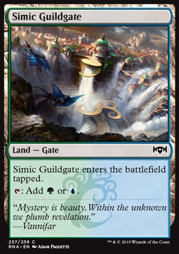 Simic Guildgate (V.1) - Ravnica Allegiance (Common) [257]