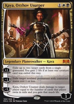 Kaya, Orzhov Usurper - Ravnica Allegiance (Mythic) [RNA-186]