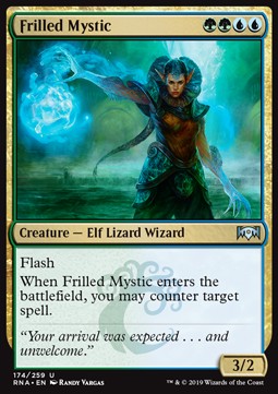 Frilled Mystic - Ravnica Allegiance (Uncommon) [174]