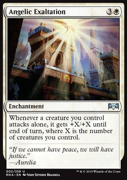 Angelic Exaltation - Ravnica Allegiance (Uncommon) [2]