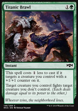 Titanic Brawl - Ravnica Allegiance (Common) [146]